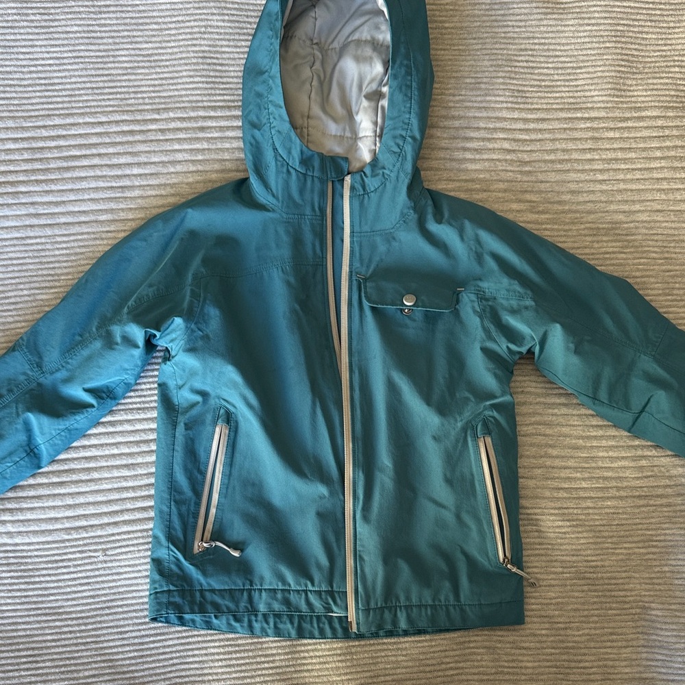Kids REÍ Teal Hooded Jacket